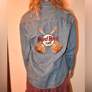 Hard Rock Cafe Authentic Denim Jacket